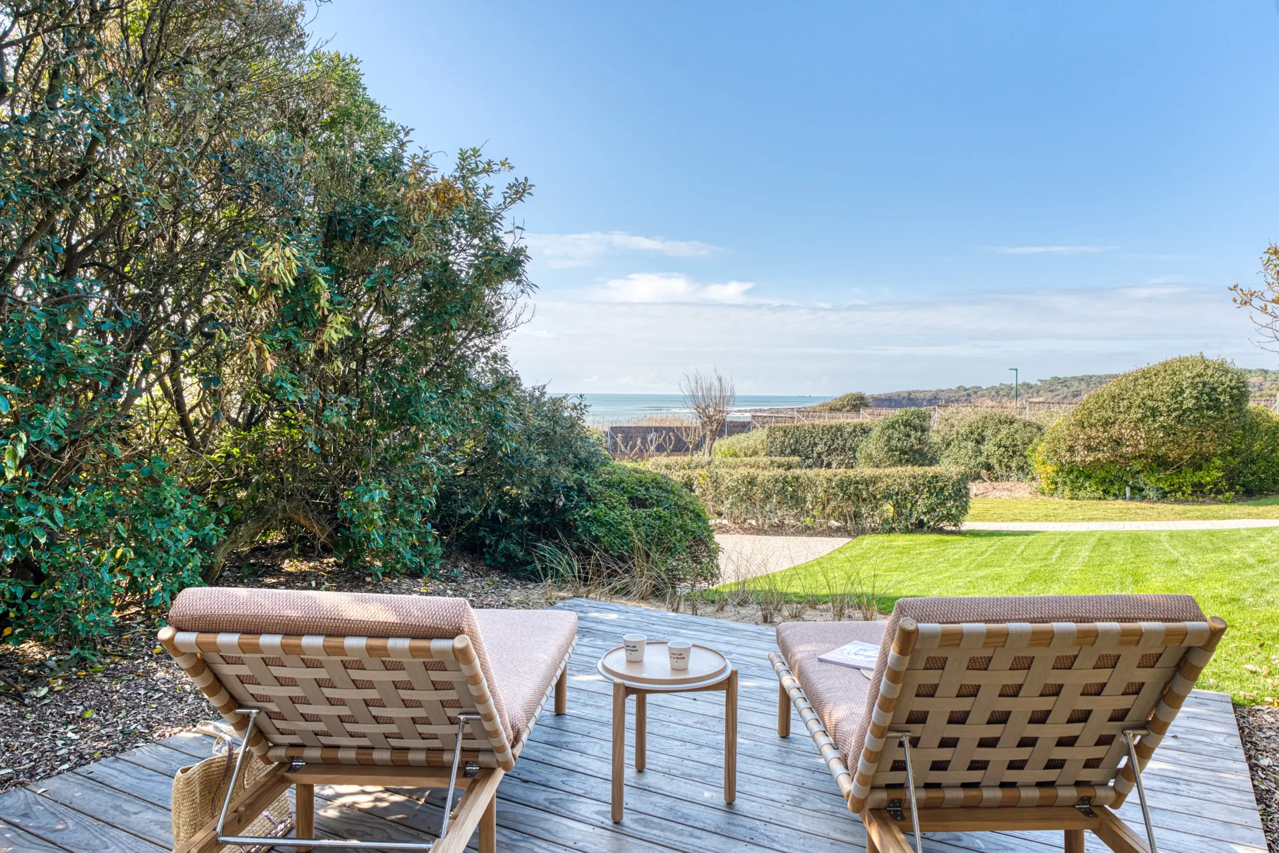 Vue Baie de Cayole VILLA CASA LUCINA