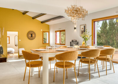 Salle à manger villa BELVEDERE à Brem sur Mer