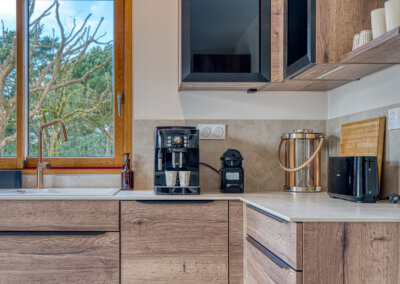 Cuisine villa BELVEDERE à Brem sur Mer