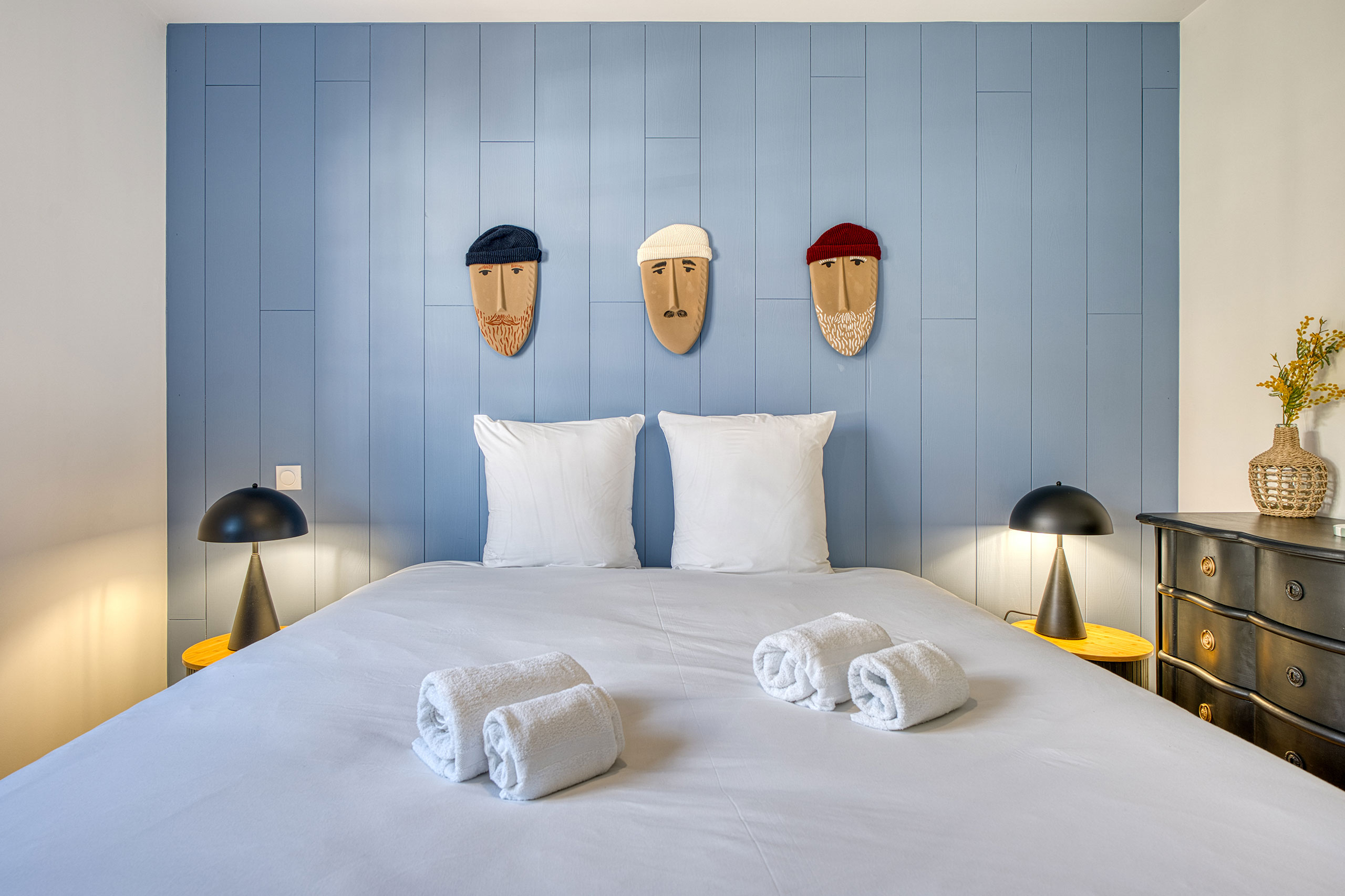 chambre bains de mer le cocon