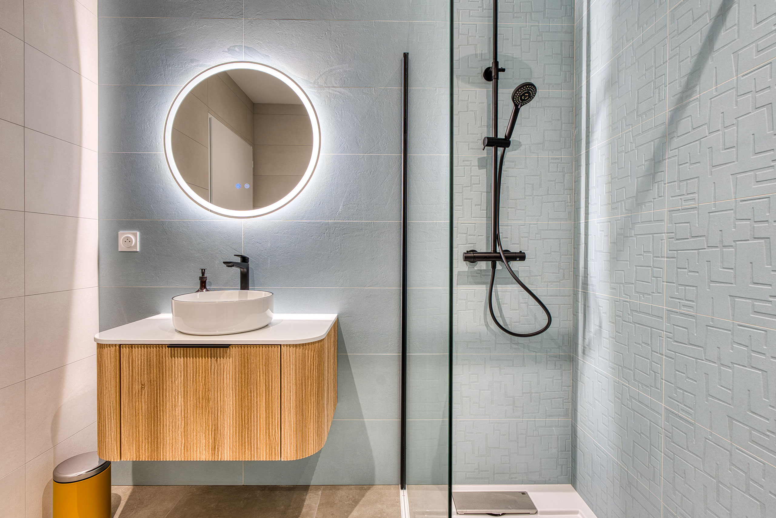 salle de douche bains de mer le cocon