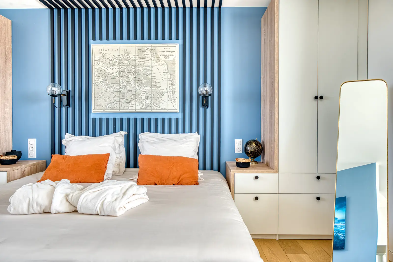 conciergerie clefs de l ocean location de villa classee 5 etoiles vendee 85 villa oceans ocean bretignolles sur mer 85470  chambre double 1 etage salle de douche privative ac climatisation 02