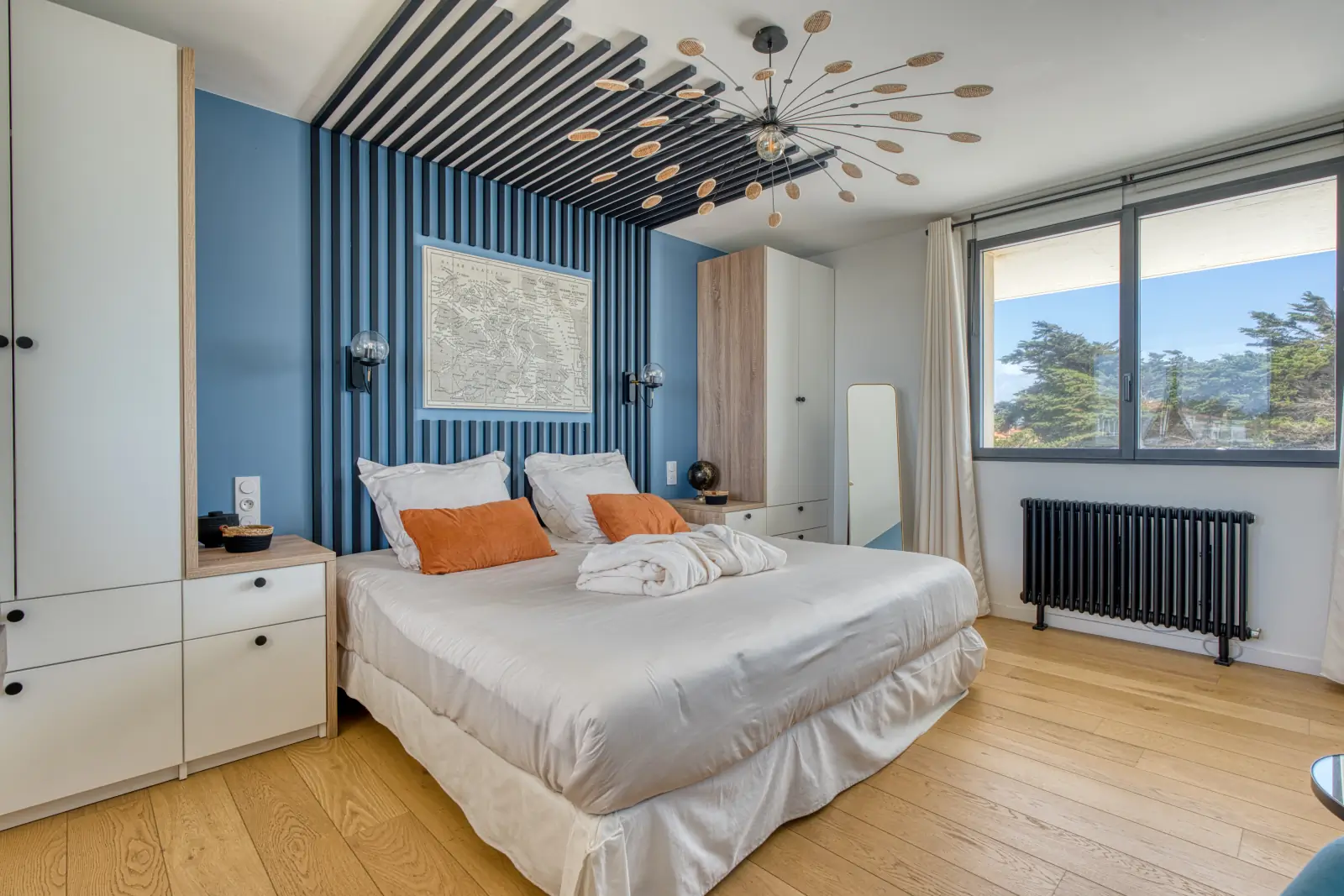conciergerie clefs de l ocean location de villa classee 5 etoiles vendee 85 villa oceans ocean bretignolles sur mer 85470  chambre double 1 etage salle de douche privative ac climatisation 04