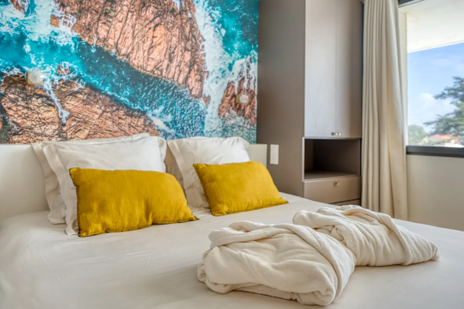 conciergerie clefs de l ocean location de villa classee 5 etoiles vendee 85 villa oceans ocean bretignolles sur mer 85470  chambre double 2 etage salle de douche privative ac climatisation 05