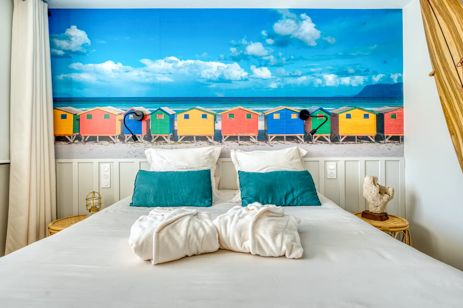 conciergerie clefs de l ocean location de villa classee 5 etoiles vendee 85 villa oceans ocean bretignolles sur mer 85470  chambre double 3 etage salle de douche privative ac climatisation 02
