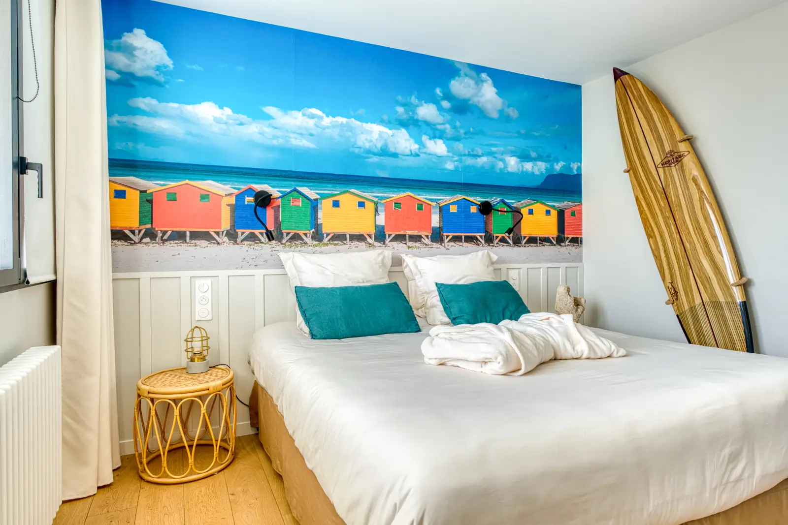 conciergerie clefs de l ocean location de villa classee 5 etoiles vendee 85 villa oceans ocean bretignolles sur mer 85470  chambre double 3 etage salle de douche privative ac climatisation 03