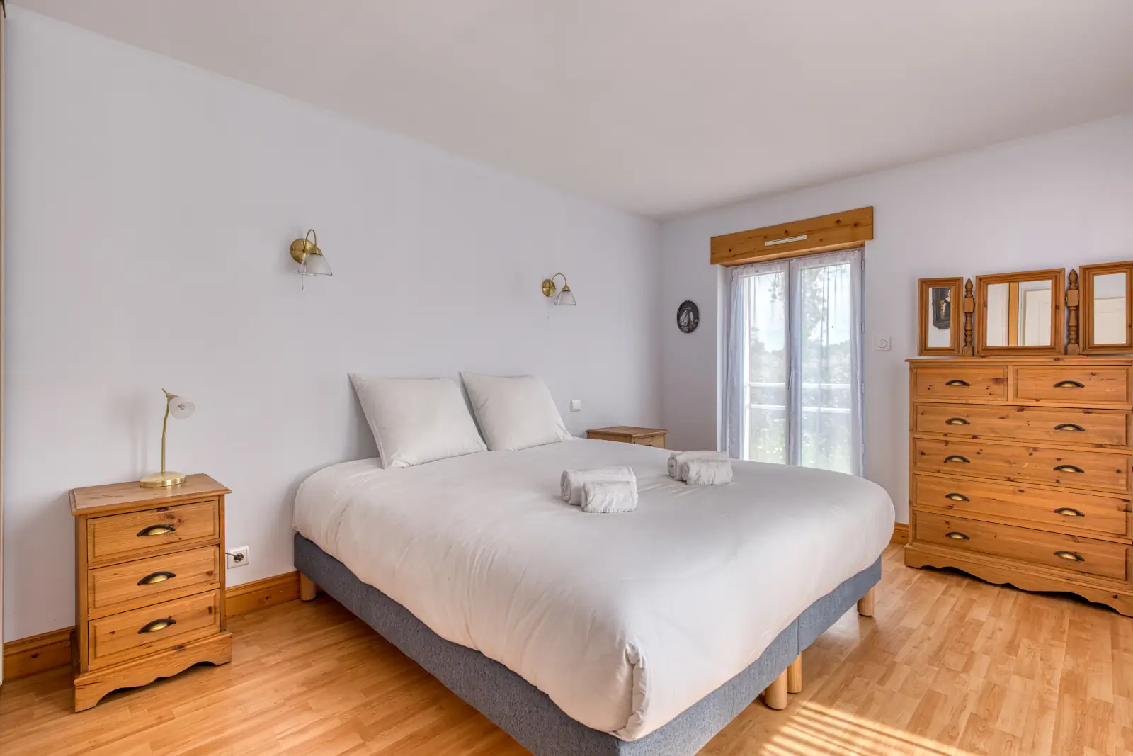 conciergerie clefs de l ocean location de villa vendee 85 les hauts du lac bretignolles sur mer 85470 landevieille  chambre double twin 1 01
