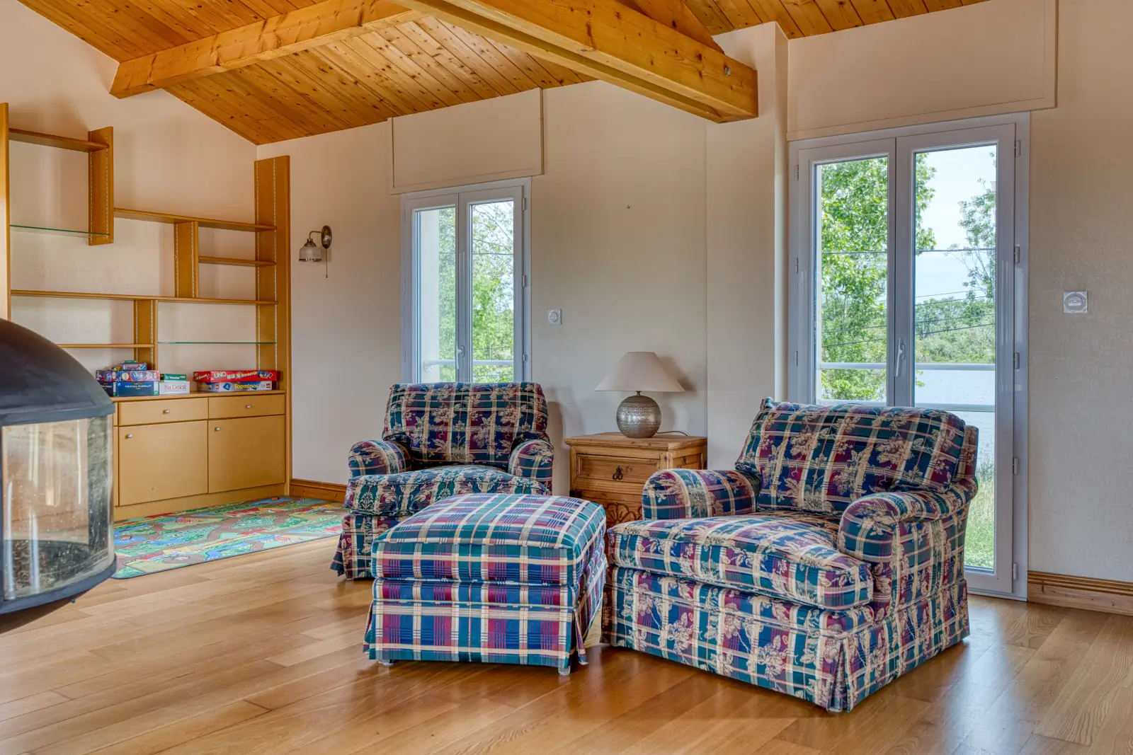 conciergerie clefs de l ocean location de villa vendee 85 les hauts du lac bretignolles sur mer 85470 landevieille  salle de jeux etage vue lac 02