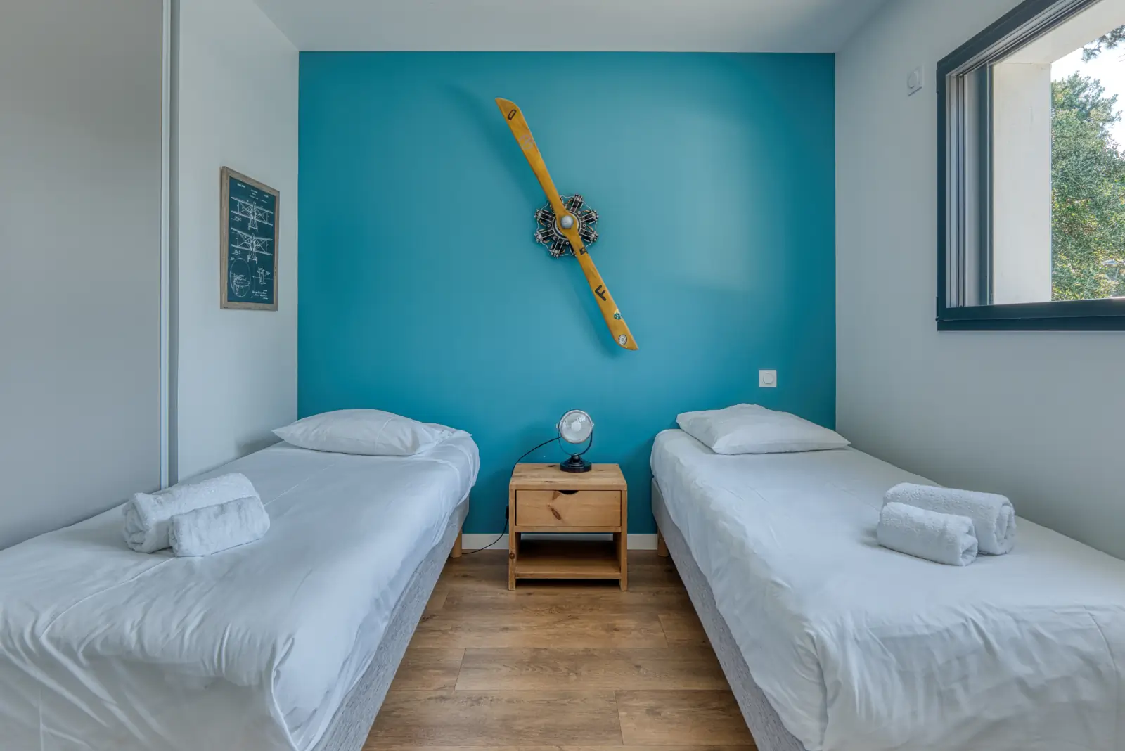conciergerie clefs de l ocean location de villas vendee 85 villa des dunes brem bretignolles sur mer 85470  chambre twin ou double 1 etage 02