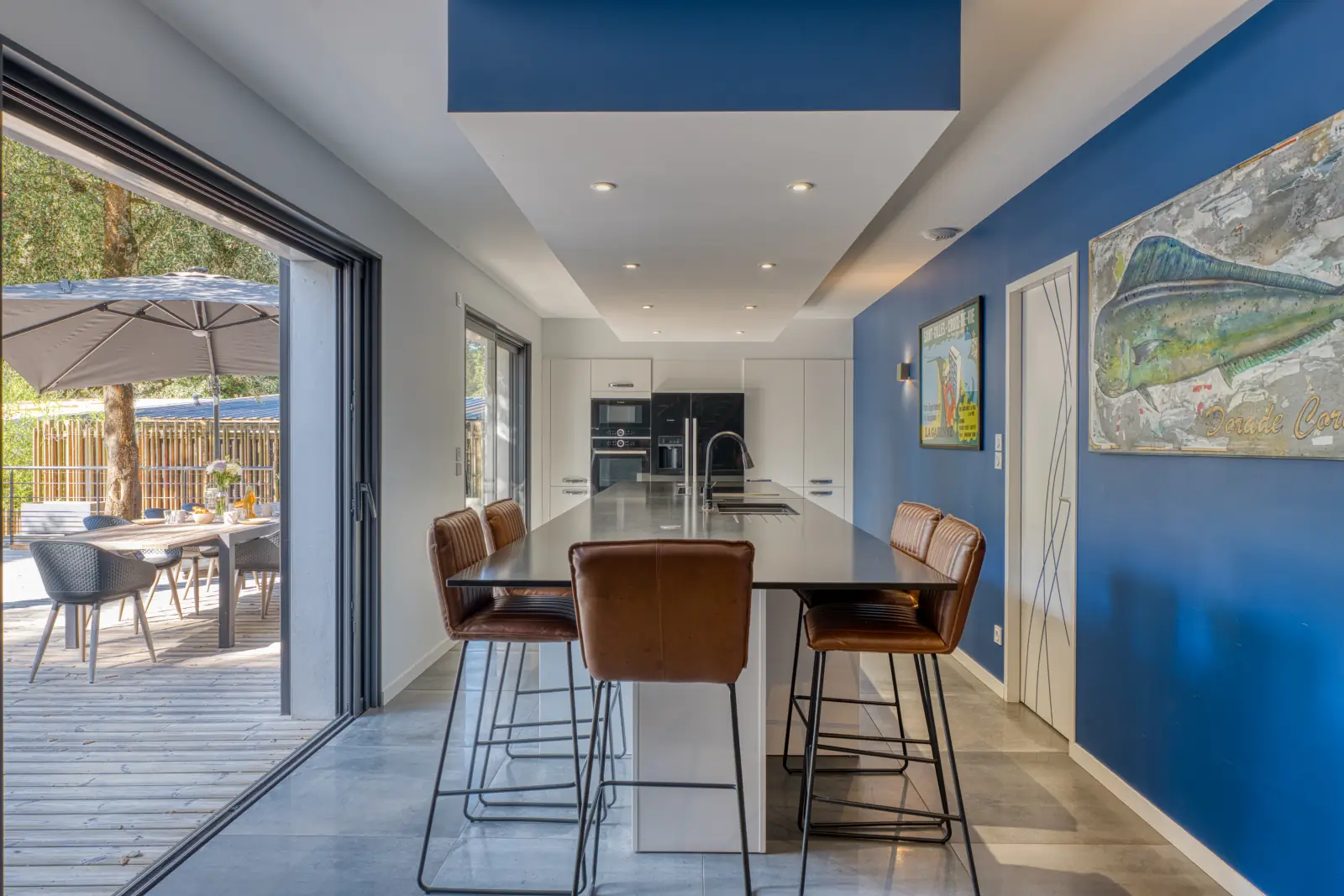 conciergerie clefs de l ocean location de villas vendee 85 villa des dunes brem bretignolles sur mer 85470  cuisine entiere equipe four micro onde cuisson 01