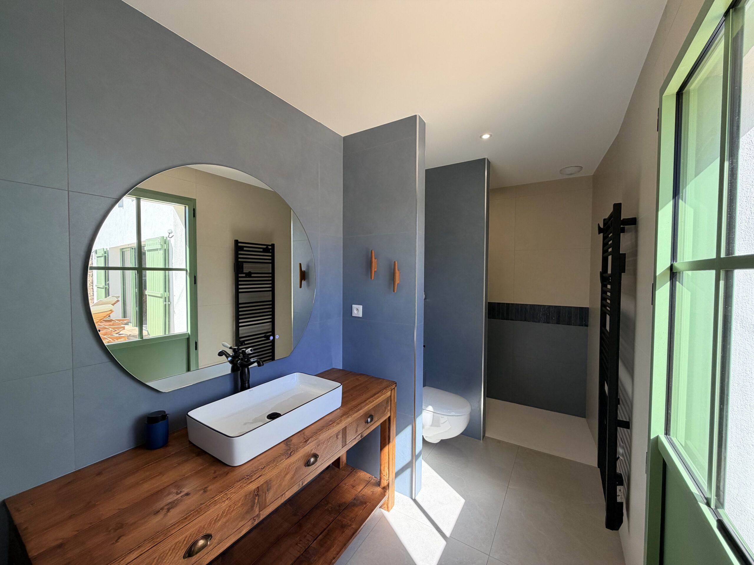 Salle de Douche de la suite parentale villa Ker Tesson en Vendée